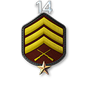 3º Sargento 1 Estrela