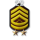 1º Sargento 2 Estrelas